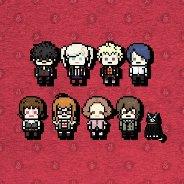 P5 Cast by Tatsu_chan